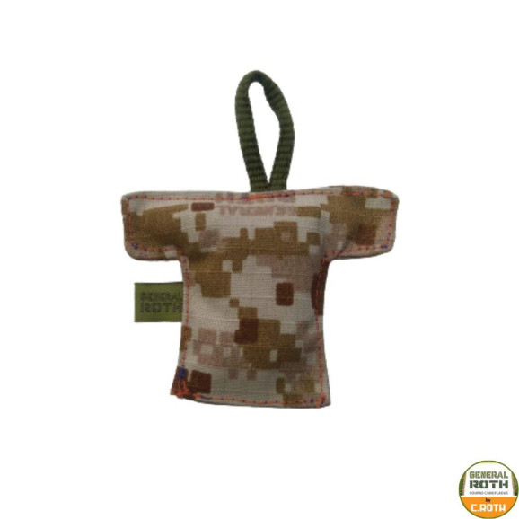 chaveiro camisa camuflado