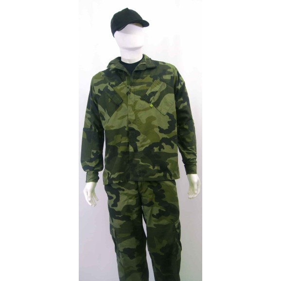 farda mariner camuflado verde frente