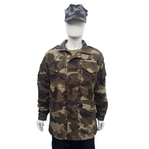 jaqueta militar m65 deserto gola baixa