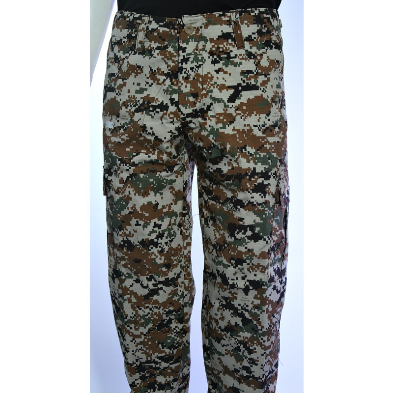 Calça camuflada exercito americano shop