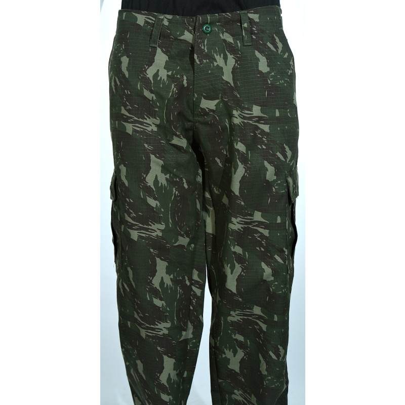 Calças camufladas militares top