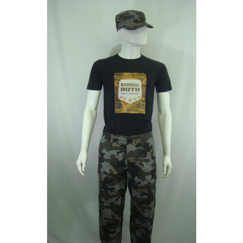 Roupas com calça best sale camuflada