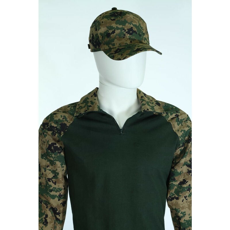 Chemise De Combat USMC Woodland Digital Marpat - Rothco, Taille M, Neuve
