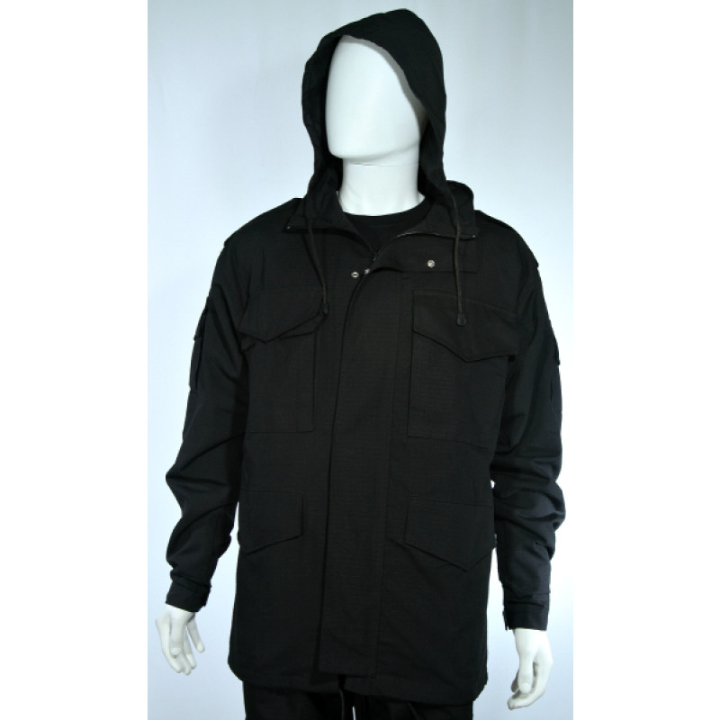 Jaqueta camuflada best sale preta