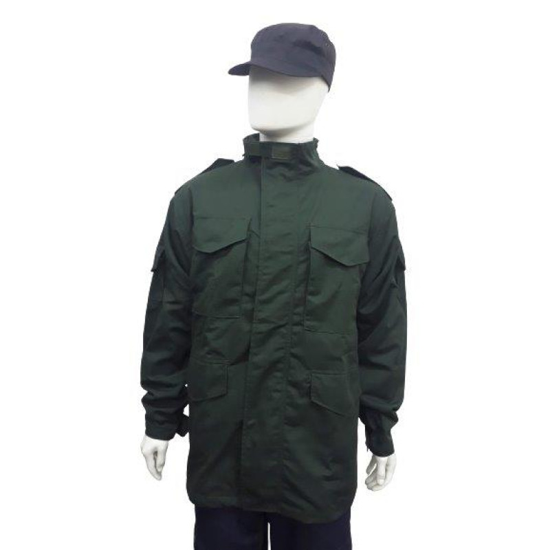 Parka verde militar sales infantil