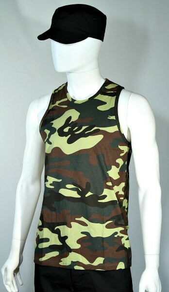 Regata masculina camuflada clearance