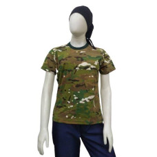 Camiseta Babylook Multicam