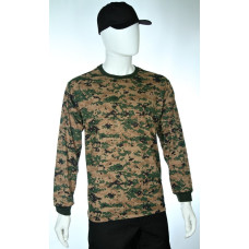 Camiseta Manga Longa Digital Marpat Woodland