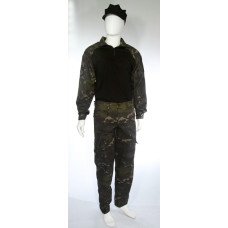 Conjunto Combat Shirt Multicam Black