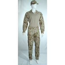 Conjunto Combat Shirt Digital Deserto