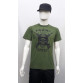 camiseta us marines verde frente