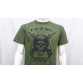 camiseta us marines verde frente detalhe