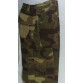 calça infantil camuflado marrom detalhe