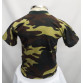 Camiseta Infantil camuflado verde costas