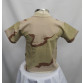 Camiseta Infantil Camuflado Deserto tricolor costas