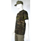 camiseta camuflado multicam black manga curta lado