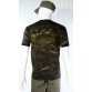 camiseta camuflado multicam black manga curta costas