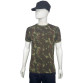 camiseta camuflado exército brasileiro manga curta frente