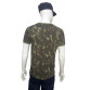camiseta camuflado exército brasileiro manga curta costas