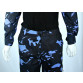 Farda Combat Shirt camuflado azul detalhe