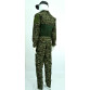 Farda Combat Shirt Camuflado Digital Florestal lado esquerdo