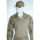 gandola combat shirt camuflado digital deserto tronco