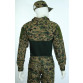 gandola combat shirt digital florestal costas