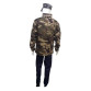 jaqueta militar m65 deserto costas com calça