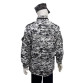 jaqueta militar m65 digital gelo costas com capuz guardado