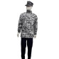 jaqueta militar m65 digital gelo com calça