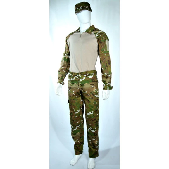 Farda Combat Shirt camuflado Multicam lado