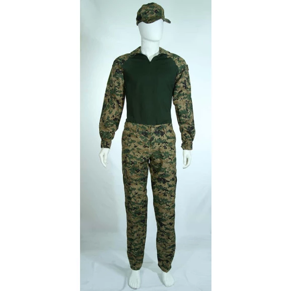 Farda Combat Shirt camuflado Marpat frente