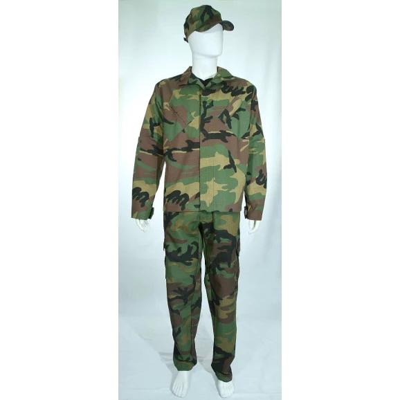 Farda mariner camuflado verde frente