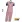 Uniforme De Copeira sem Manga Rosa