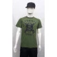 camiseta us marines verde frente