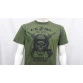 camiseta us marines verde frente detalhe