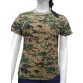 babylook camuflado digital marpat detalhe