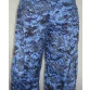 calça camuflado digital azul costas