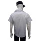 camisa profissional gola italiana branca costas