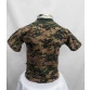 Camiseta Infantil Camuflado Digital Marpat Woodland costas