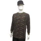 camiseta camuflado FAB manga longa frente