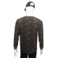 camiseta camuflado FAB manga longa costas