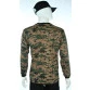 camiseta camuflado digital marpat woodland manga longa costas 