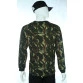 camiseta camuflado exército brasileiro manga longa costas