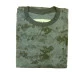 camiseta camuflado digital cinza manga curta