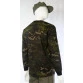 camiseta camuflado multicam black manga longa lado