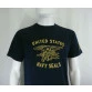 camiseta navy seals azul marinho manga curta detalhefrente
