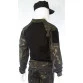 Farda Combat Shirt camuflado Multicam Black detalhe manga