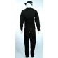 Farda Combat Shirt militar Preto costas