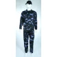 Farda mariner camuflado azul frente